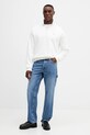 Odzież Lacoste bluza bawełniana SH7759 beżowy