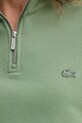 Памучен суичър Lacoste SH7759 зелен