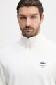 Lacoste bluza bawełniana beżowy SH2735