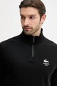 Lacoste bluza bawełniana czarny SH2735