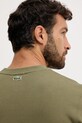 Lacoste bluza bawełniana SH2736 zielony