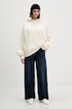 Kaotiko bluza bawełniana AR057.01.G002 beżowy AW25