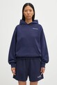 Sporty & Rich cotton sweatshirt Eden Crest Embroidered ST06760666BL106 navy AW25
