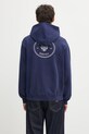 Odzież Sporty & Rich bluza bawełniana Eden Crest Embroidered ST06760666BL106 granatowy