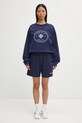 Sporty & Rich cotton sweatshirt Eden Crest Embroidered ST07160621BL106