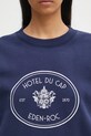 Sporty & Rich cotton sweatshirt Eden Crest Embroidered ST07160621BL106