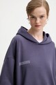 Pangaia bluza bawełniana fioletowy 10000180.