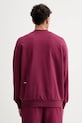 Pangaia bluza bawełniana 10000183. bordowy