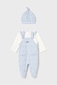 Mayoral Newborn pagliaccetti e cappellino per bambini Planet friendly blu 2609.1C.Newborn.9BYA