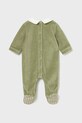 Φόρμες με φουφούλα μωρού Mayoral Newborn 2716.1E.Newborn.9BYA πράσινο AW25