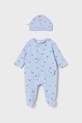 Повзунки та дитяча шапочка Mayoral Newborn Для немовлят блакитний 2717.1F.Newborn.9BYA