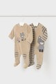 Mayoral Newborn śpioszki niemowlęce 2-pack 2-pack beżowy 2719.1H.Newborn.9BYA