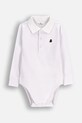 Coccodrillo body bawełniane niemowlęce biały ZC5112401EBB