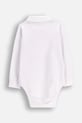 Coccodrillo body bawełniane niemowlęce ZC5112401EBB biały AW25