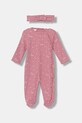 Guess śpioszki niemowlęce Produkt niemowlęcy różowy S5YG11.KBZP4.9BYA
