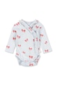 Βαμβακερά φορμάκια για μωρά Konges Sløjd SUI NEWBORN FRILL BODY GOTS Βρεφικό προϊόν μπλε KS104004.9BYA