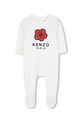 Dziewczynka Kenzo Kids pajacyk niemowlęcy bawełniany 2-pack K61251 biały