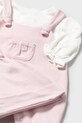 Дівчинка Повзунки та дитяча шапочка Mayoral Newborn 2602.2B.Newborn.9BYA рожевий