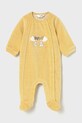 Φόρμες με φουφούλα μωρού Mayoral Newborn κίτρινο 2704.2D.Newborn.9BYA