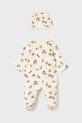 Φόρμες με φουφούλα μωρού Mayoral Newborn 2705.2H.Newborn.9BYA μπεζ AW25