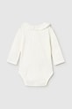 Mayoral Newborn body din bumbac pentru bebeluși 2721.2L.Newborn.9BYA bej AW25