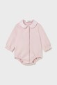 Mayoral Newborn body bawełniane niemowlęce Produkt niemowlęcy różowy 2722.2M.Newborn.9BYA