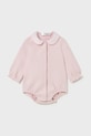 Mayoral Newborn body bawełniane niemowlęce Produkt niemowlęcy różowy 2722.2M.Newborn.9BYA