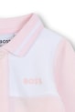 Dziewczynka BOSS pajacyk niemowlęcy J52725 różowy