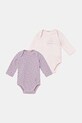 United Colors of Benetton body niemowlęce 2-pack Produkt niemowlęcy fioletowy 3DKAAB00S.G.W.seasonal
