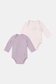 United Colors of Benetton body niemowlęce 2-pack Produkt niemowlęcy fioletowy 3DKAAB00S.G.W.seasonal