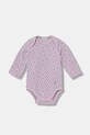 United Colors of Benetton body niemowlęce 2-pack 3DKAAB00S.G.W.seasonal fioletowy AW25