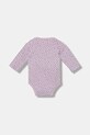 United Colors of Benetton body niemowlęce 2-pack fioletowy 3DKAAB00S.G.W.seasonal