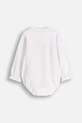 Coccodrillo body niemowlęce z bawełną ZC5112103HGN biały AW25