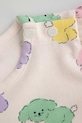 Dievča Detské bavlnené body Coccodrillo ZC5112105HGN viacfarebná