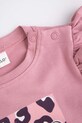 Dziewczynka Coccodrillo body z bawełną niemowlęce ZC5112102LGD różowy