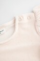 Dziewczynka Coccodrillo body z bawełną niemowlęce ZC5112105EBG beżowy
