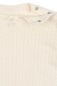 Dziewczynka Konges Sløjd body bawełniane niemowlęce MINNIE BODY GOTS KS104373.9BYA beżowy
