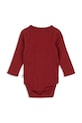 Konges Sløjd body bawełniane niemowlęce MINNIE NEWBORN BODY GOTS KS104377.9BYA czerwony AW25
