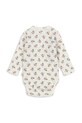 Konges Sløjd body bawełniane niemowlęce MINNIE NEWBORN BODY GOTS KS104377.9BYA multicolor AW25