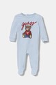 Guess śpioszki bawełniane niemowlęce Produkt niemowlęcy niebieski H5YW11.KA6W4.9BYA