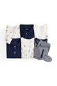 Βρεφικό βαμβακερό σετ Polo Ralph Lauren 320981480001 σκούρο μπλε AW25