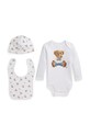 Βαμβακερά φορμάκια για μωρά Polo Ralph Lauren λευκό 320P00760001