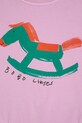 Chlapec Body pre bábätká Bobo Choses Rocking Horse 225AB009 fialová