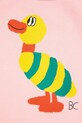 Bobo Choses body bebe Stripped Duck roz 225AB030
