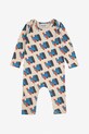 Bobo Choses pajacyk niemowlęcy Doggy Mate Produkt niemowlęcy beżowy 225AB095
