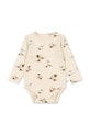 Боді для немовлят Konges Sløjd BASIC LS BODY GOTS Для немовлят бежевий KS103702.9BYA