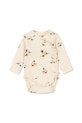 Боді для немовлят Konges Sløjd BASIC LS NEWBORN BODY GOTS Для немовлят бежевий KS103703.9BYA