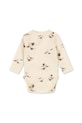 Боді для немовлят Konges Sløjd BASIC LS NEWBORN BODY GOTS KS103703.9BYA бежевий AW25