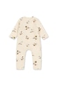 Konges Sløjd rampe pentru copii BASIC NEWBORN ONESIE GOTS KS103704.9BYA bej AW25