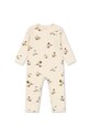 Konges Sløjd pajacyk niemowlęcy BASIC ONESIE GOTS Produkt niemowlęcy beżowy KS103705.9BYA